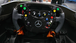 The $50,000 steering wheels of Formula 1